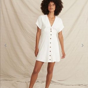 Marine Layer Camila Dress in White